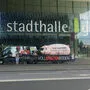 VGT-Protestaktion am Mittwochvormittag vor der Grazer Stadthalle