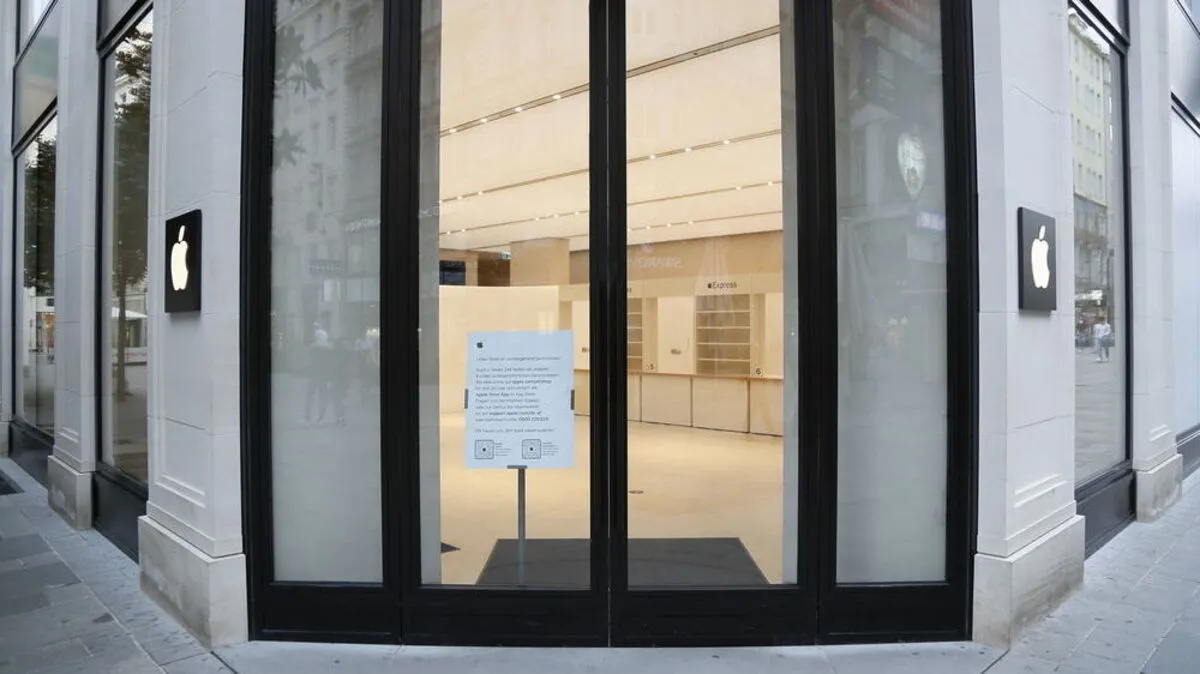 Der Apple Store in Wien