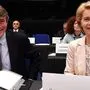 EU-Parlamentspräsident David Sassoli, designierte Kommissionschefin Ursula von der Leyen: Machtprobe