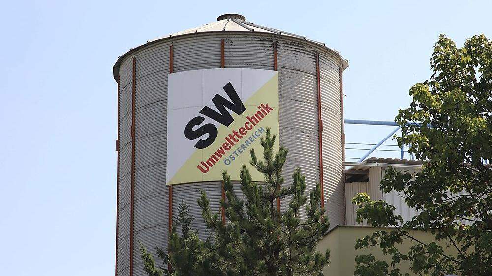 SW Umwelttechnik in der Bahnstraße in Klagenfurt