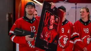 Lausanne-Kapitän Michael Raffl wurde bereits vor einigen Tagen von den Waadtländern verabschiedet