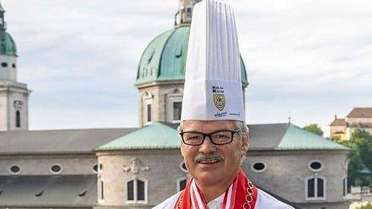 Günter Walder wurde für seine Verdienste um den Koch-Nachwuchs ausgezeichnet