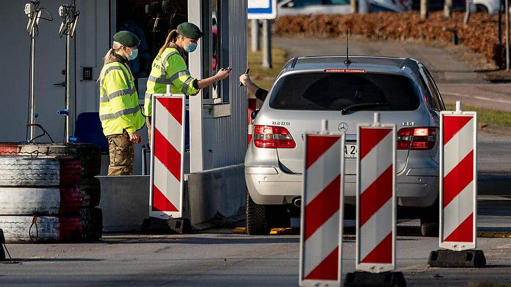 Deutsche Grenze: Nicht geschlossen, aber nur unter strengen Auflagen passierbar