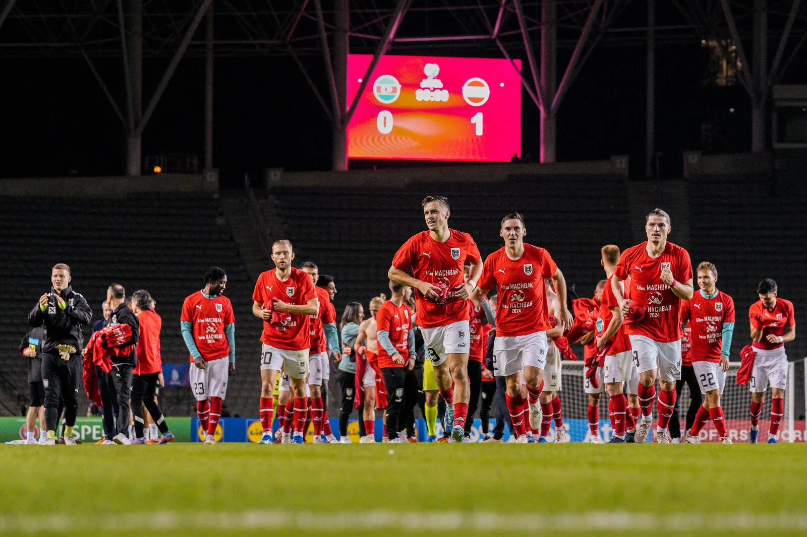 Österreichs Team ist bei der Euro 2024 dabei