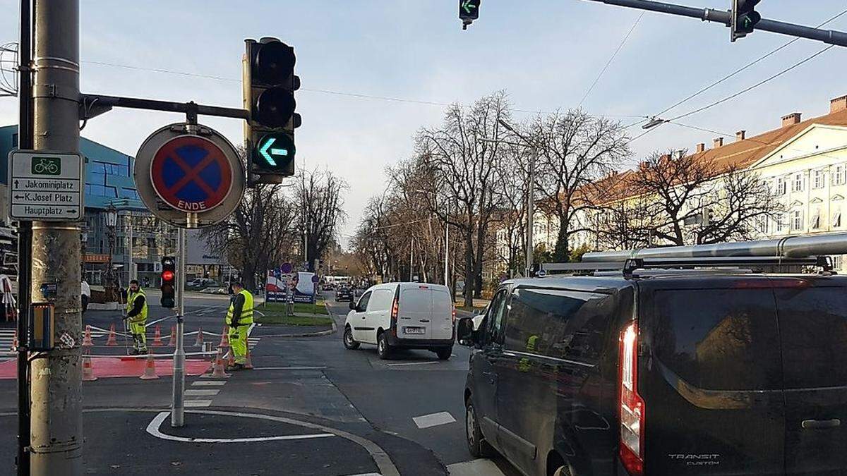 Tatort war der Opernring in Graz (Archivbild)