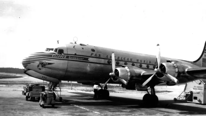 Die Maschine startete in Puerto Rico