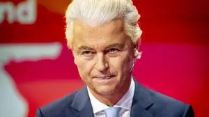 HILVERSUM - Geert Wilders PVV at the Debate of the Netherlands with Wilfred Genee and Merel Ek ANP / Hollandse Hoogte / ROBIN UTRECHT netherlands out - belgium out PUBLICATIONxINxGERxSUIxAUTxONLY Copyright: xx x540077406x originalFilename: 540077406.jpg