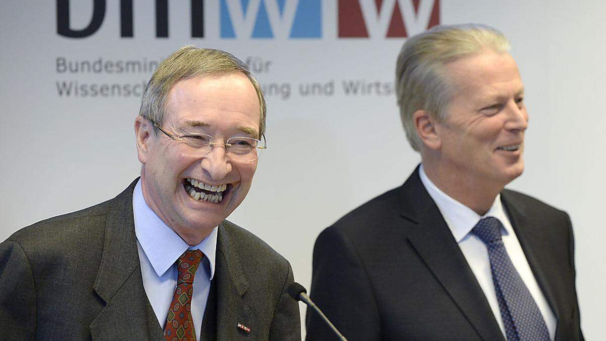 Christoph Leitl und Reinhold Mitterlehner