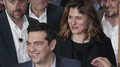 Alexis Tsipras, Peristera Betty Baziana