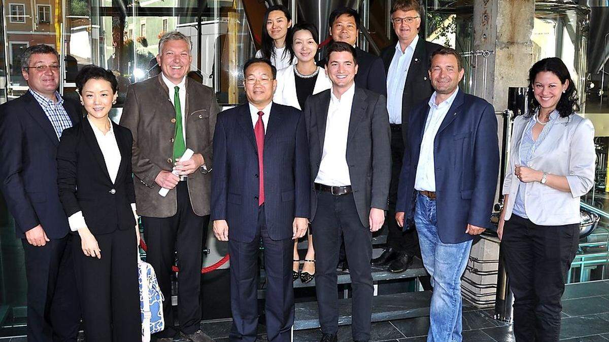 Besuch aus China in Murau