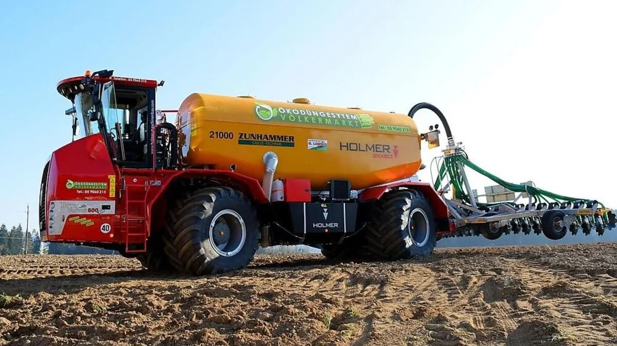 Der Trac besitzt ein Fassungsvermögen von 21.000 Liter