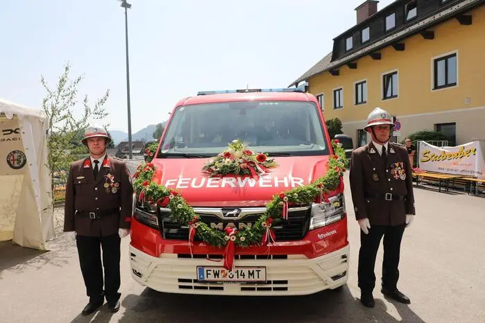 Das Geld kam vom Land Steiermark und der Gemeinde Gaal, es gab Spenden aus der Bevölkerung und Eigenleistungen der Feuerwehr Bischoffeld. 