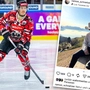 Auf dem Eis und auf Instagram macht Ramon Schnetzer eine gute Figur
