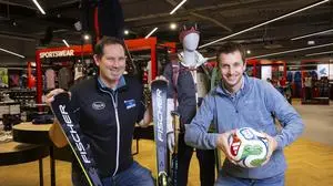 Geschäftsleiter Mario Reiter und Gebietsleiter Robert Zinser