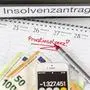 Sujet Sujetfotos Themenbild Insolvenz Privatinsolvenz Konkurs Insolvenzantrag Konkursantrag Jänner 2022