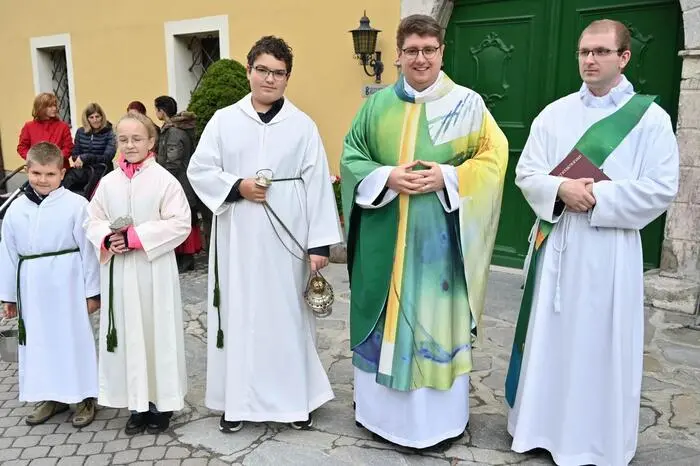 Mit einem feierlichen Gottesdienst startete man in Kalwang in den Tag.