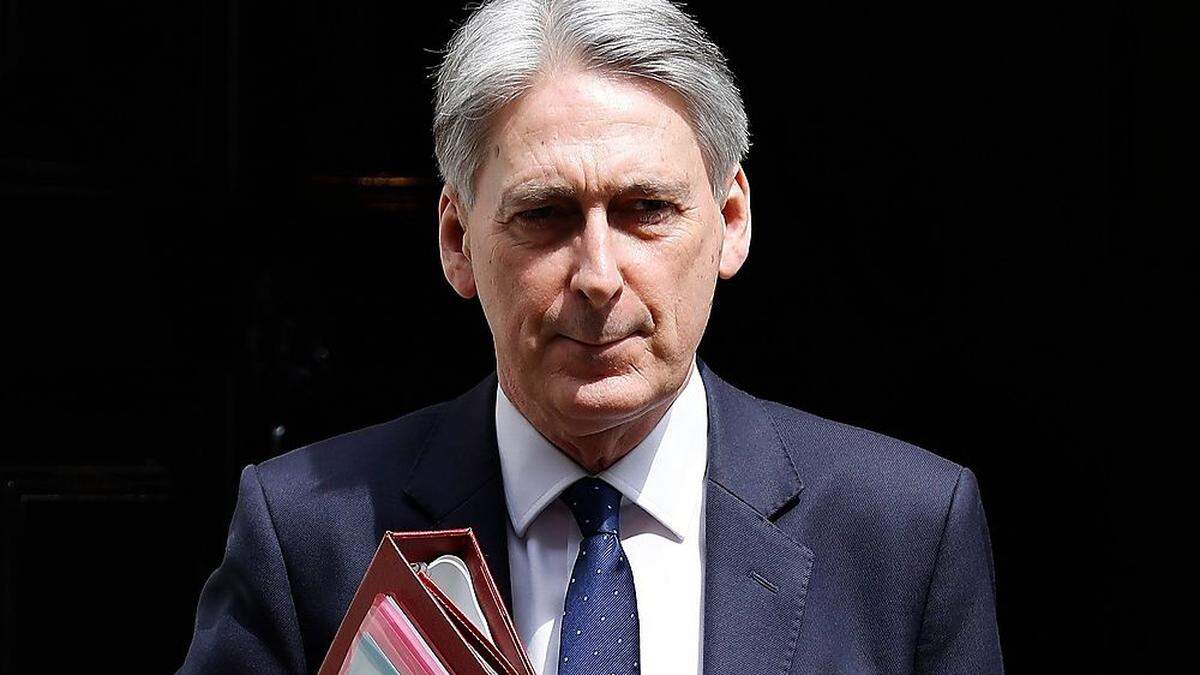 Der britische Finanzminister Philip Hammond