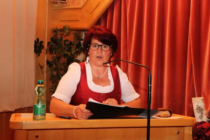 Grußworte gab es von der Obfrau Klaudia Ferlan.