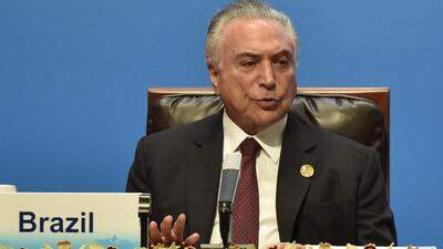 Der Druck auf den brasilianischen Präsident Michel Temer wird größer.