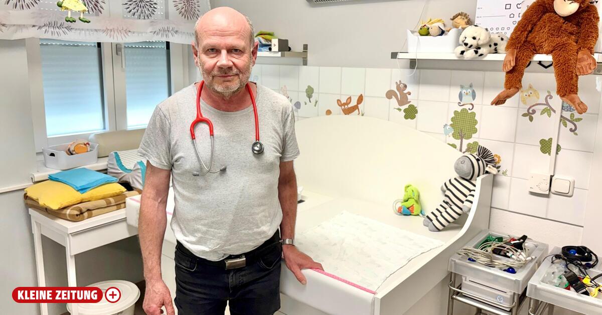 This country doctor has specialized in young patients