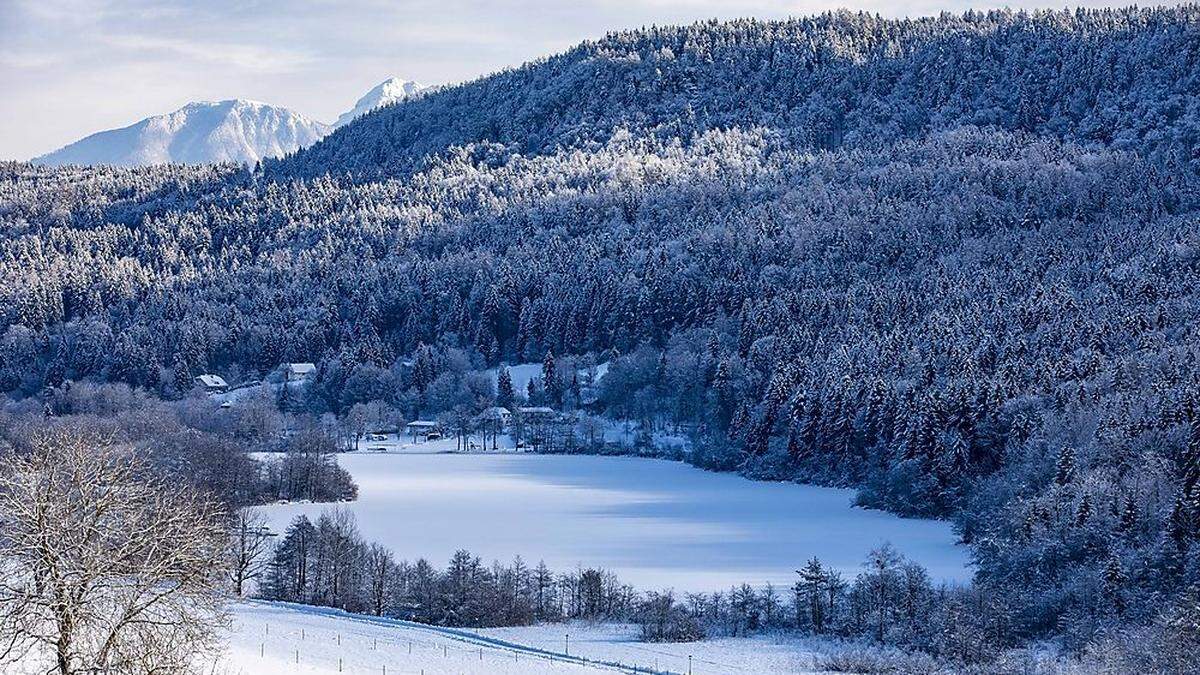 Der Rauschelesee ist Mittelpunkt eines Streits in der Gemeinde Keutschach