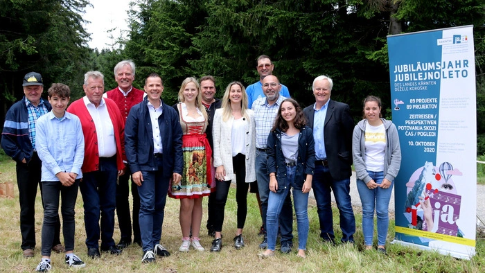 Das grenzüberschreitende Fest besuchten zahlreiche Ehrengäste aus Kärnten und Slowenien.
