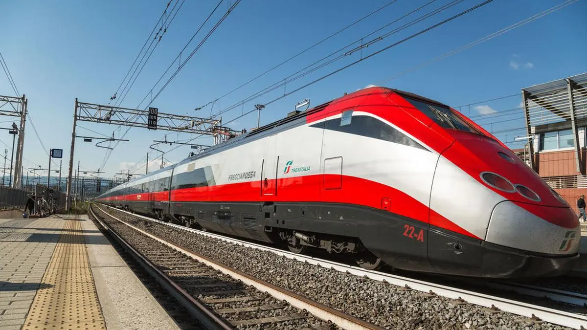 Zug der italienischen Staatsbahnen (FS)