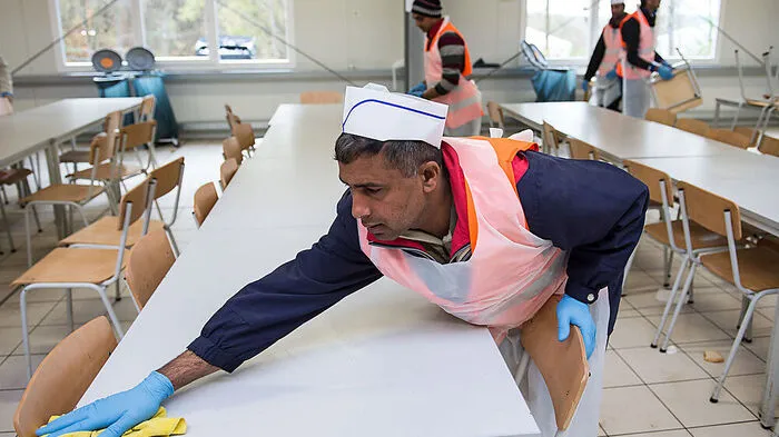 Arbeit soll die Integration von Flüchtlingen erleichtern