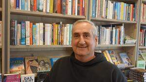 Ewald Ammerer hat vor zehn Jahren in Kaindorf mit dem Bücherplatzl seine eigene Buchhandlung eröffnet