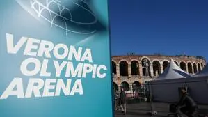 In der Arena von Verona gehen die Olympischen Spiele zu Ende