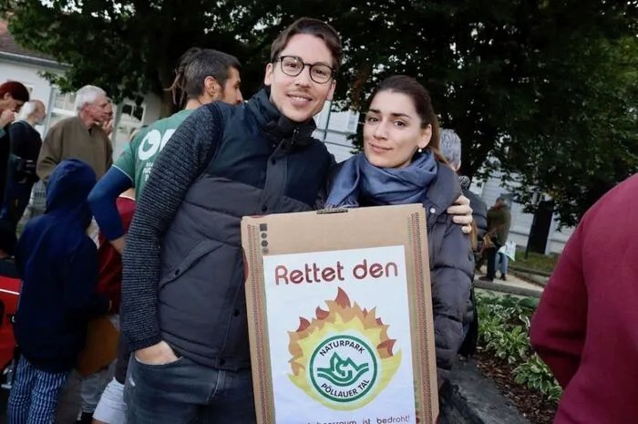 Die "Fridays for Future"-Bewegung Hartberg organisierte eine Klima-Sternfahrt.