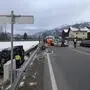 Unfall auf der Drautalstraße in Osttirol | Unfall auf der Drautalstraße in Osttirol