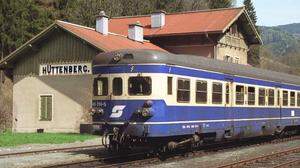 Die Görtschitztalbahn in Hüttenberg