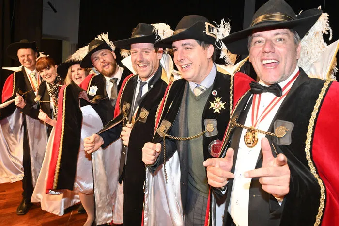 Die Spittaler Minister, in bester Stimmung.