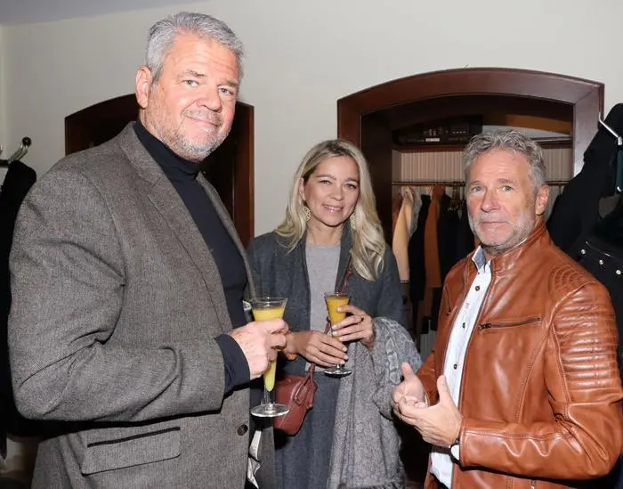 Gerhard und Evelyn Köfer mit Gottfried Würcher