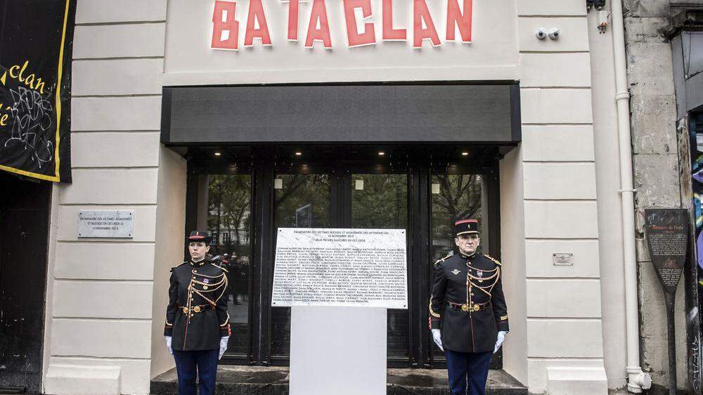 Gedenken an die Opfer im Bataclan