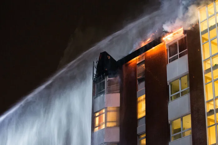Mehr Bilder vom Brand...