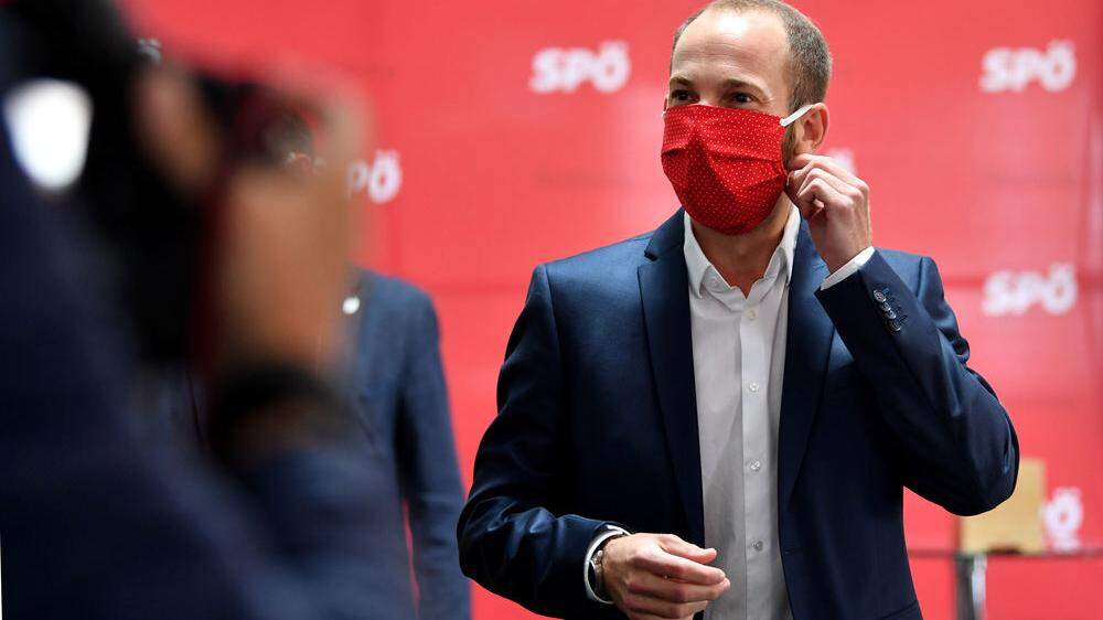 SPÖ-Landesparteivorsitzender David Egger