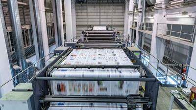 Die Kleine Zeitung wird in einem der modernsten und innovativsten Druckzentren der Welt produziert.