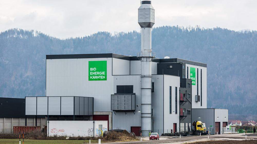 Das Biomasse-Heizkraftwerk Klagenfurt Ost versorgt die Landeshauptstadt mit Energie