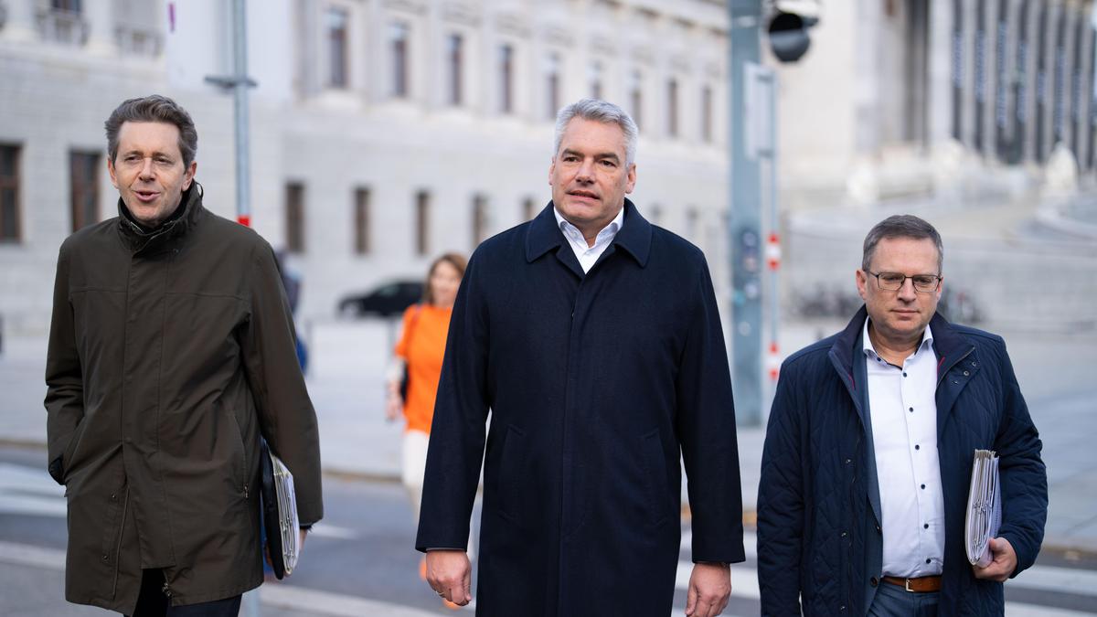 Wie viel Weile braucht gut Ding? ÖVP-Trio Harald Mahrer, Nehammer und August Wöginger