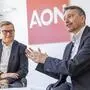 Aon Austria-Geschäftsführer Harald Luchs (rechts) und Heimo Jantscher, Aon-Managing Director für den Human Capital Bereich