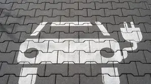 Ladesymbol für Elektrofahrzeuge