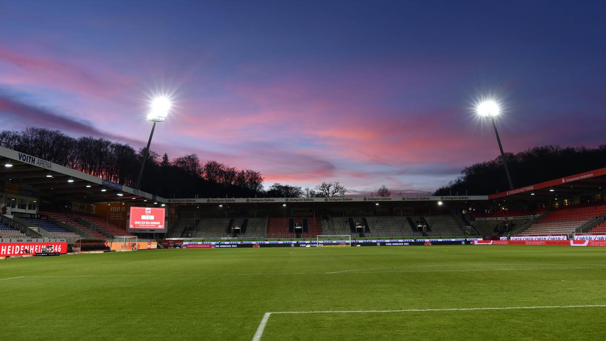 Das Stadion in Heidenheim