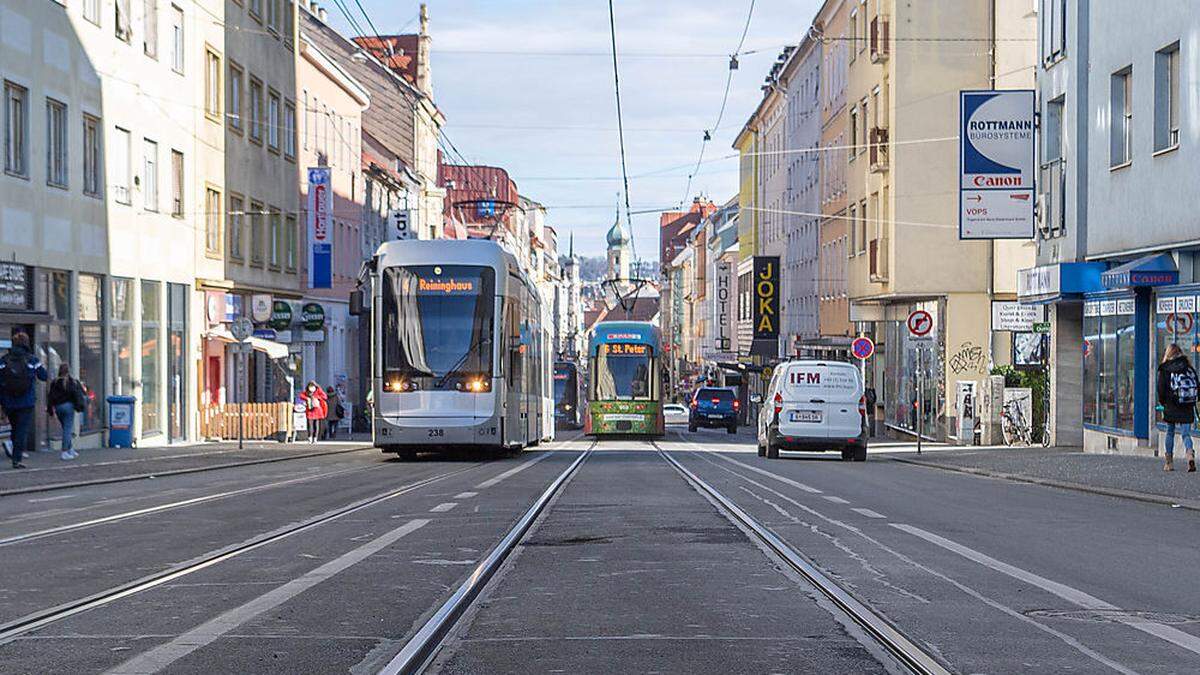 Tatort war die Annenstraße (Archivbild)