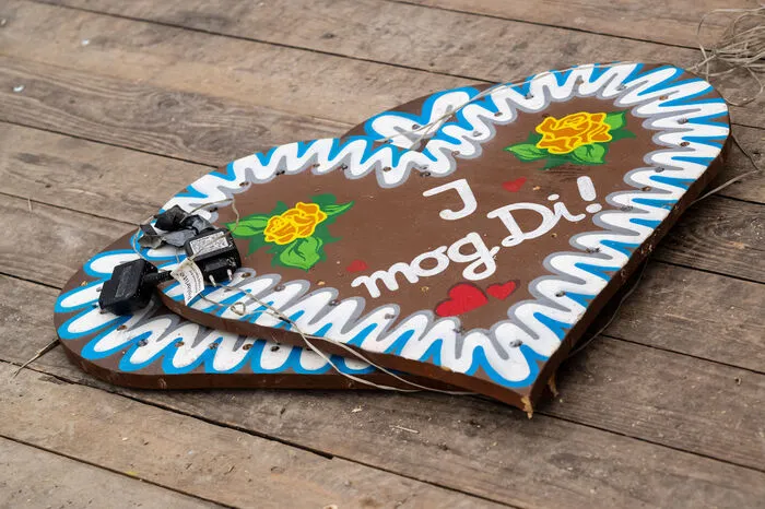 Die Lebkuchen-Herzen dürfen auch dieses Jahr nicht fehlen.