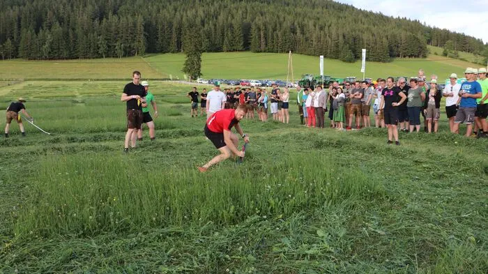 Florian Hofer (LJ Bezirk GU) kämpfte hart um den Landessieg in der Profiklasse.
