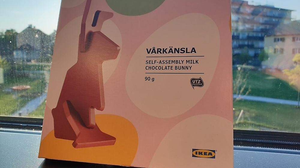 3,99 Euro kostete der 90-Gramm-Hase von Ikea