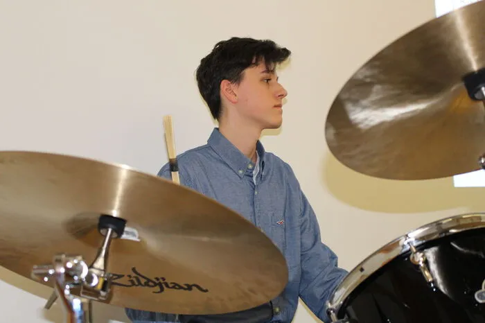 Die Schulband des BRG/BG Leoben Alt sorgten für die musikalische Untermalung.