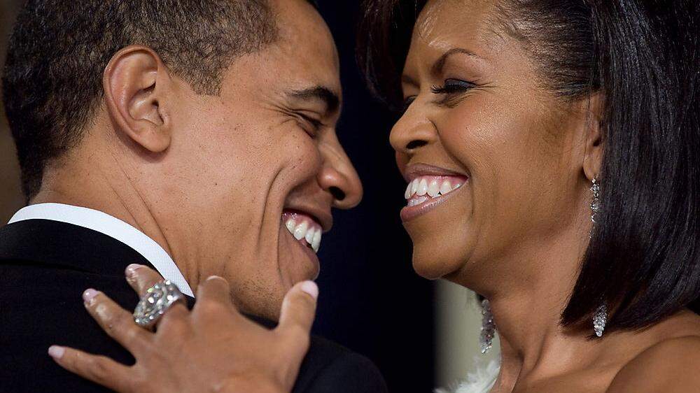   Michelle und Barack Obama
